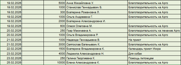 Отчет за  2026 год